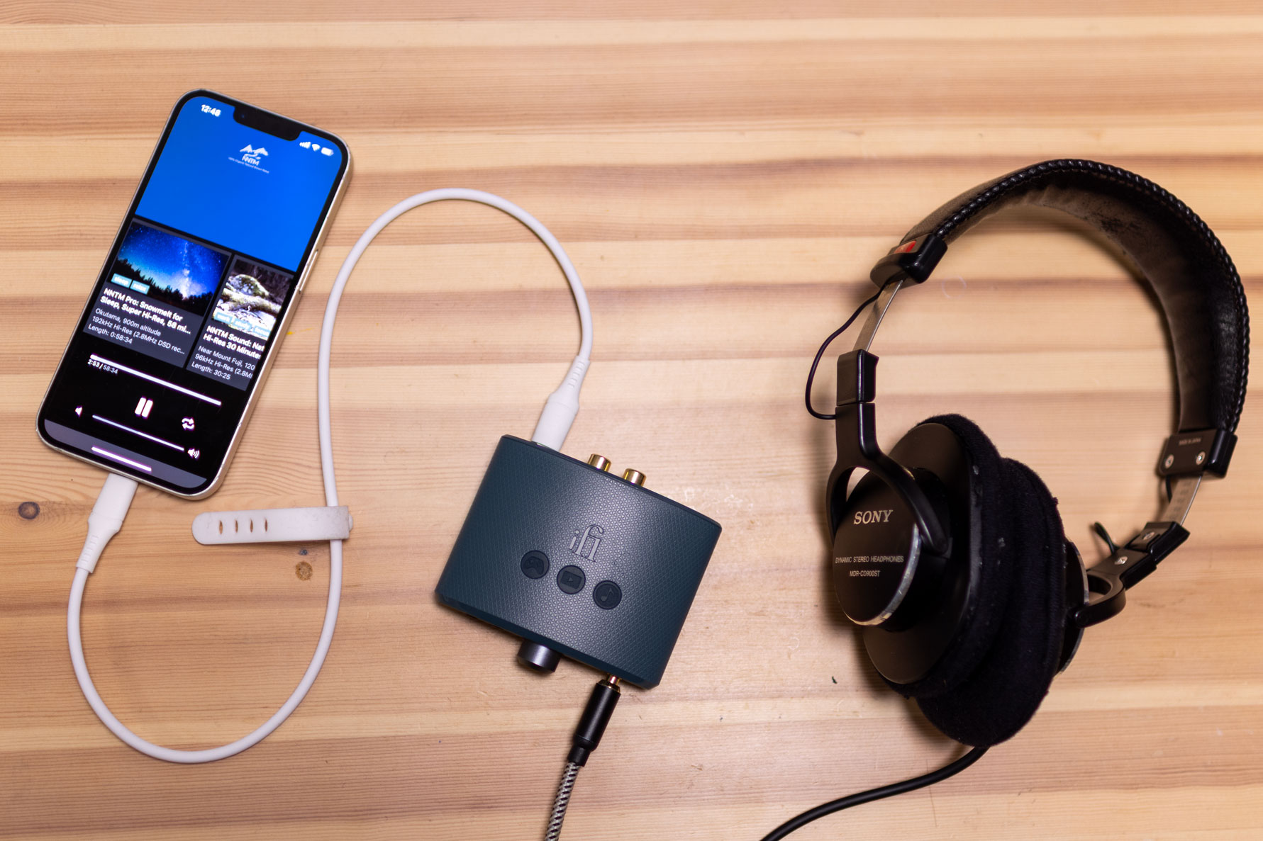 iPhone->DAC->耳机的组合可以获得最佳音质